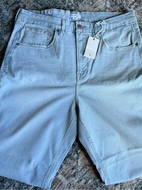 Good American Good Icon High-Rise Crop NWT SZ 18